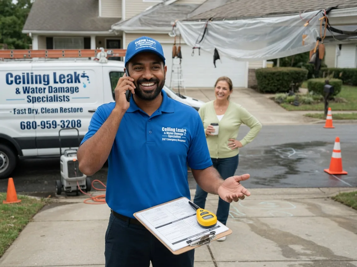 Ceiling Leak Cleanup Jemez Springs, NM FAQs